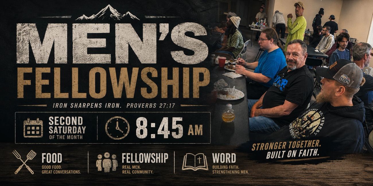 Men's Fellowship on the second Saturday of the month